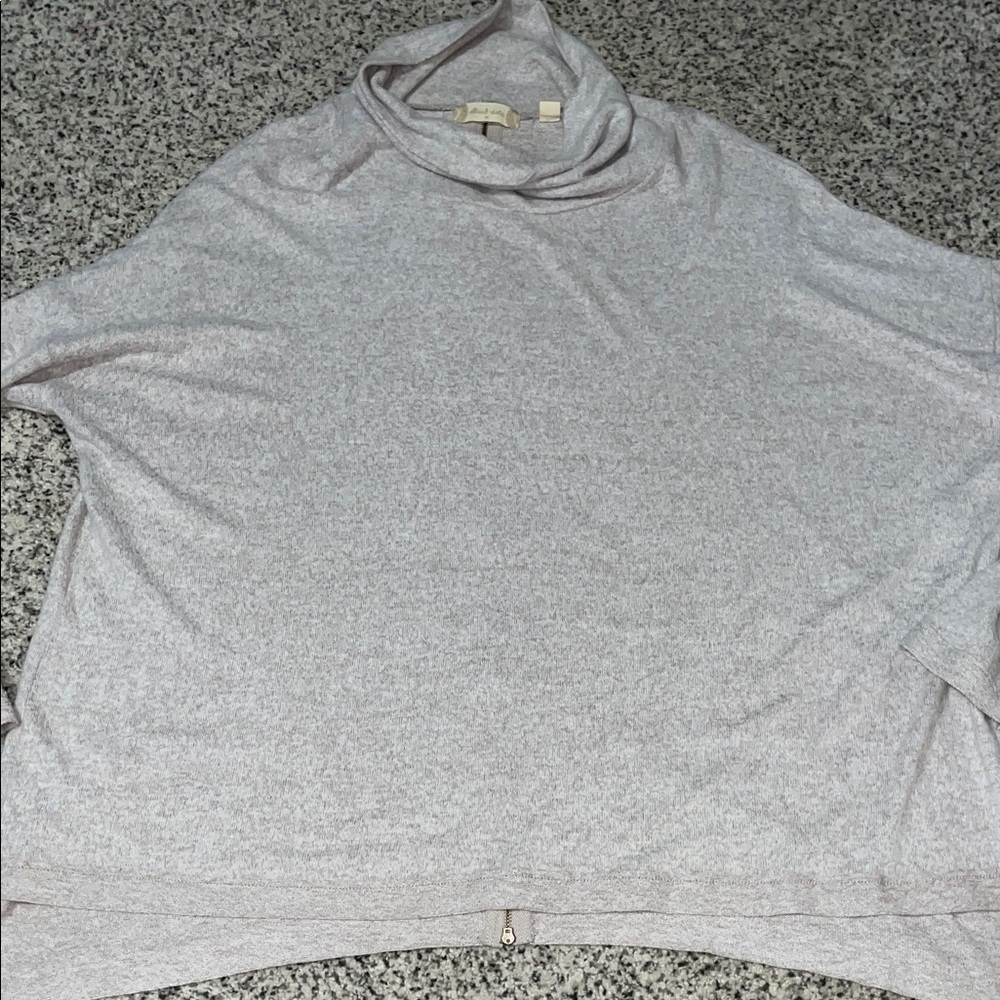 Altar’d State cowl neck sweater tan women’s  size medium